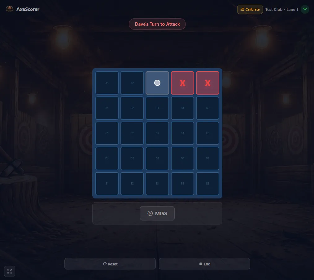 Battleships - Touch Scoring Interface