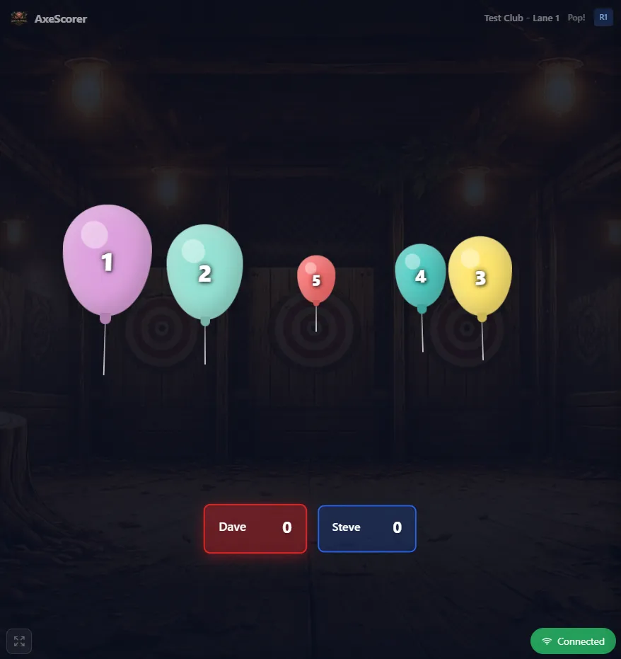 Pop! - Projected Board Display