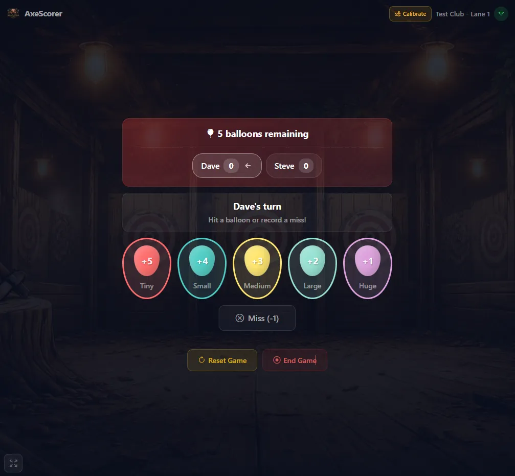 Pop! - Touch Scoring Interface