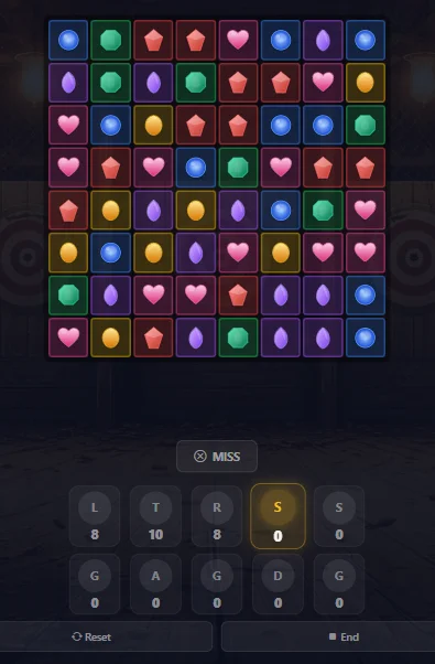 Axe Miner - Touch Scoring Interface
