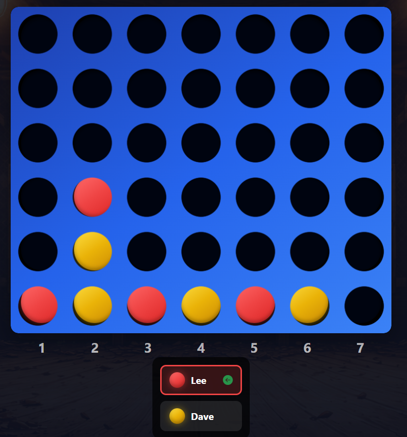 Playing an axe throwing game with projected targets